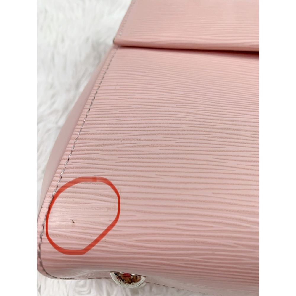 Louis Vuitton Cluny MM Epi Leather Top Handle shoulder Bag Pink Rose Bellarine - Picture 15 of 16